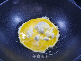 木耳鸡蛋炒年糕步骤3