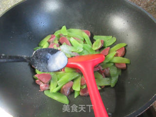 香卤鸭肫炒莴笋步骤7