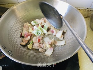 红烧肉白菜炖粉条步骤5