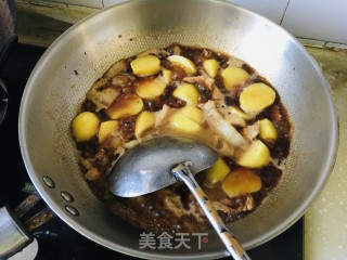 红烧肉白菜炖粉条步骤7
