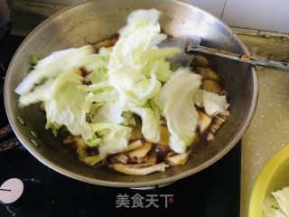 红烧肉白菜炖粉条步骤9