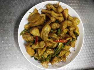 空气炸锅烤面筋步骤5