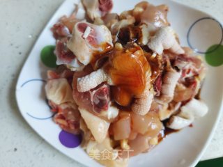 姜爆鸡步骤1