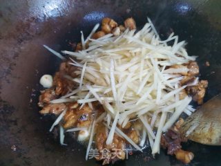 姜爆鸡步骤5