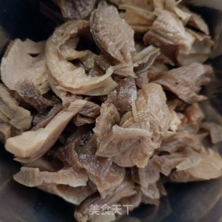 肉末炒蓑衣咸菜步骤2