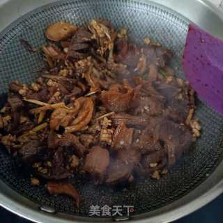 肉末炒蓑衣咸菜步骤10