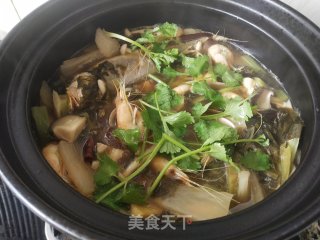 想偷懒，就一锅酸菜海鲜锅足也步骤15