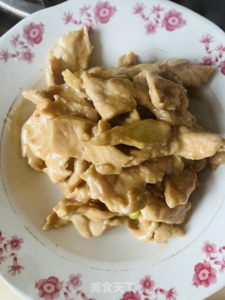 香干土豆炒肉片步骤11