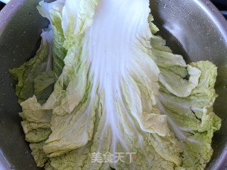 肉丸子炖白菜步骤2