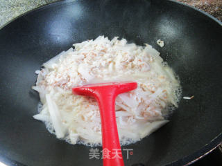 萝卜丝炒白虾米步骤8