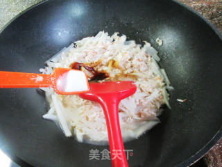 萝卜丝炒白虾米步骤11