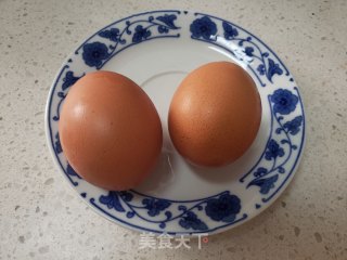 青菜炒鸡蛋步骤1