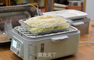 老干妈拌圆白菜金针菇步骤4
