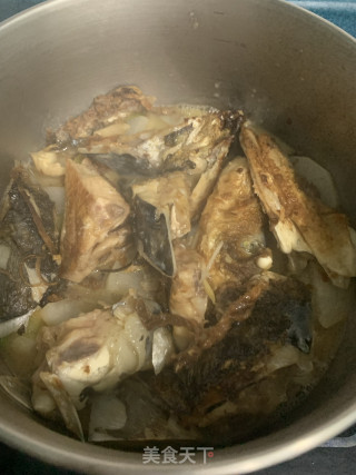 豆腐鱼头煲步骤12