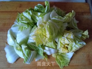 白菜炖豆腐泡步骤2 白菜炖豆腐泡步骤2
