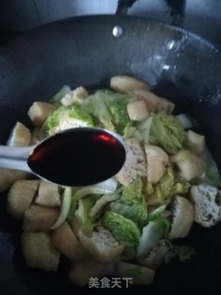 白菜炖豆腐泡步骤9 白菜炖豆腐泡步骤9