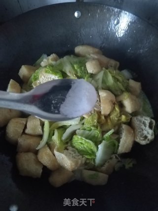 白菜炖豆腐泡步骤8 白菜炖豆腐泡步骤8