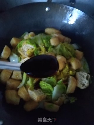 白菜炖豆腐泡步骤10 白菜炖豆腐泡步骤10