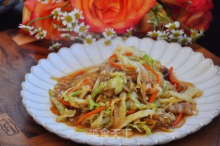 快手小炒–包菜粉丝步骤8 快手小炒–包菜粉丝步骤8