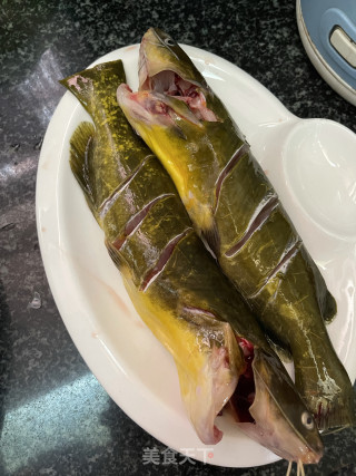 蒜蓉豆豉蒸黄骨鱼步骤7