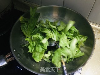 蒜香芥菜步骤2