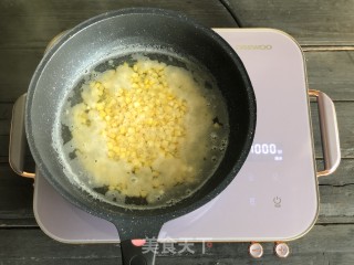 黄金玉米烙步骤2