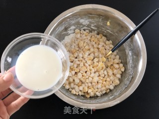 黄金玉米烙步骤4