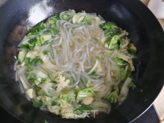 红虾白菜粉丝汤步骤7 红虾白菜粉丝汤步骤7