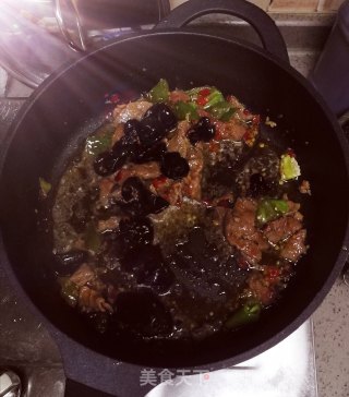 木耳牛肉步骤3