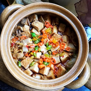 土锅白菜炖豆腐步骤12 土锅白菜炖豆腐步骤12