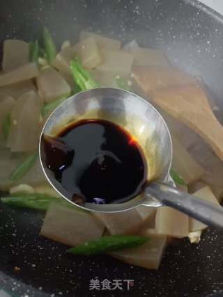 素炒魔芋步骤5