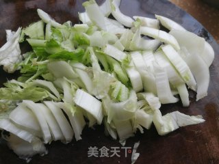 白菜炒回锅肉步骤5