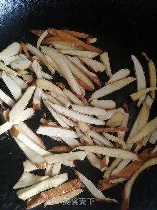 干煸豆干步骤3