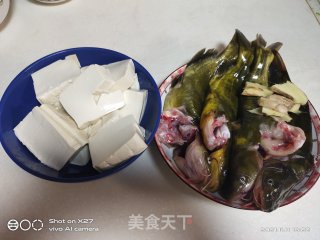 豆腐焖昂刺鱼步骤1