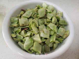 梅豆丸子炖粉条步骤2