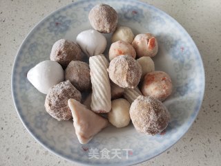 梅豆丸子炖粉条步骤4