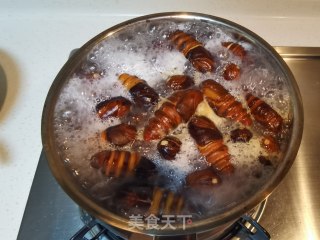 葱烧茧蛹步骤2