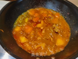 咖喱炖土豆牛肉步骤28