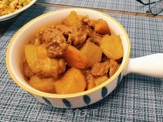 咖喱炖土豆牛肉步骤30