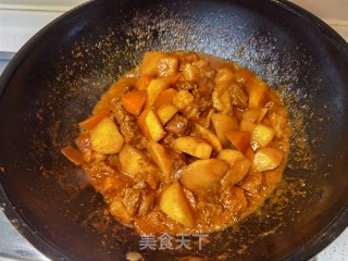 咖喱炖土豆牛肉步骤29