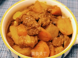 咖喱炖土豆牛肉步骤31