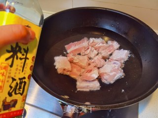 排骨炖黄金勾豆角步骤4