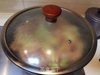 排骨炖黄金勾豆角步骤17