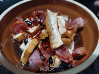 香肠蒸腊香干步骤6 香肠蒸腊香干步骤6