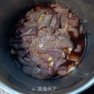 芫荽爆猪肝步骤12