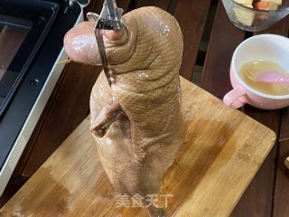 舔手指的蜂蜜酱油烤鸭，皮脆肉嫩巨好吃!步骤5
