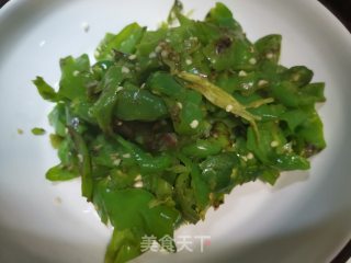 擂辣椒炒油渣步骤4