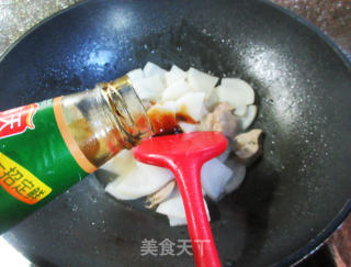 鸭肝炒萝卜步骤9