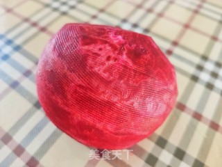 肉片炒紫菜头步骤1