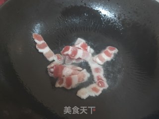 肉片炒紫菜头步骤5